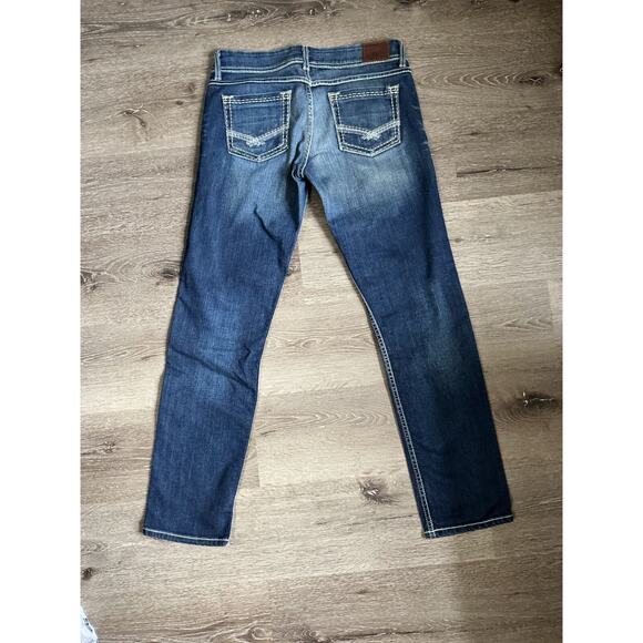 Buckle BKE Jeans Womens Size 29x31.5 Kate Straight Low Rise Medium Wash Denim - Picture 6 of 11